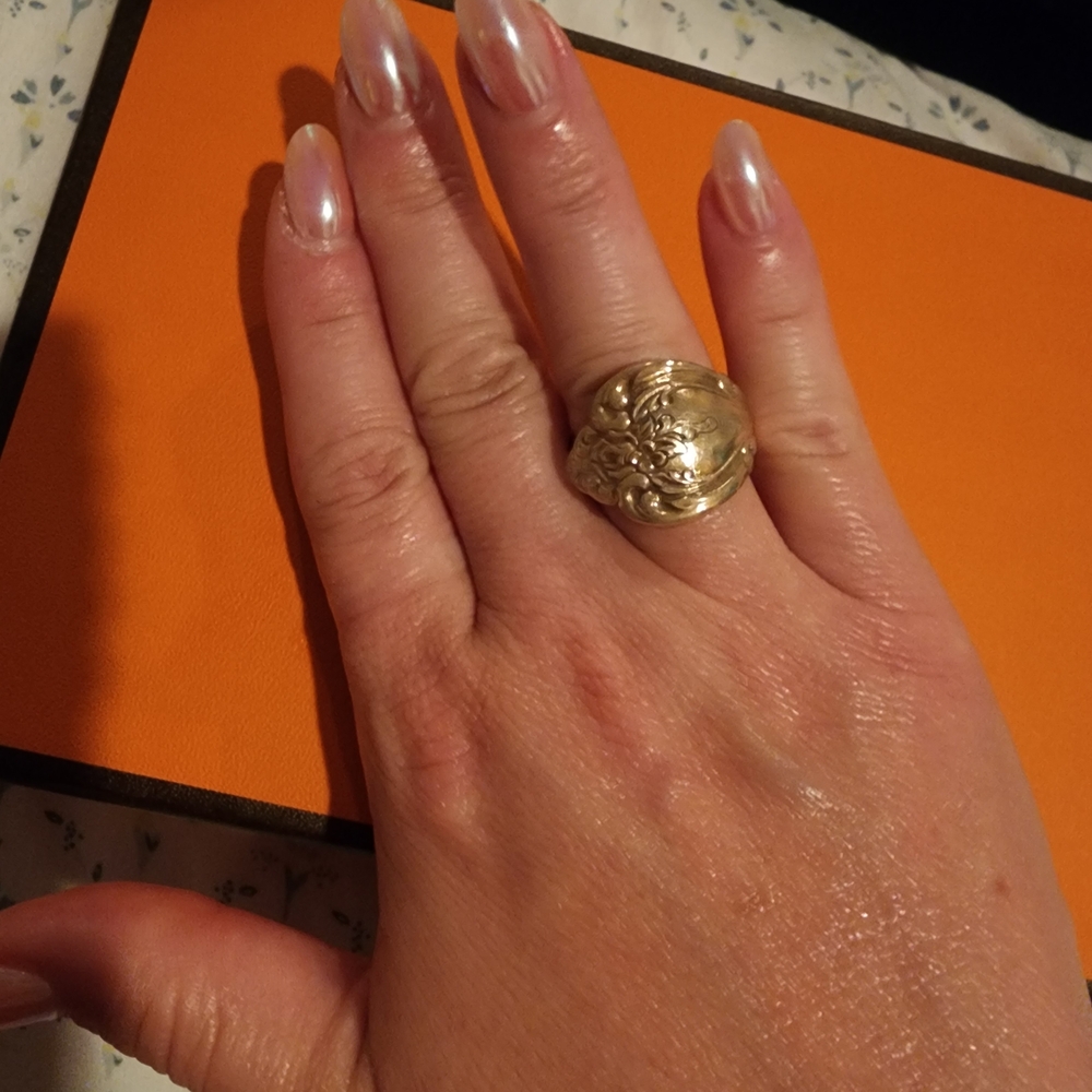Silver Spoon Ring